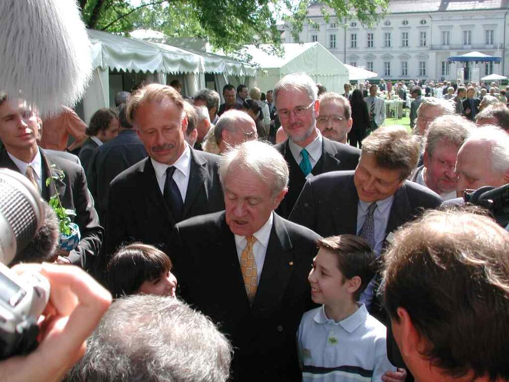 Rau, Johannes, Bundespräsident, 03.06.2002 
