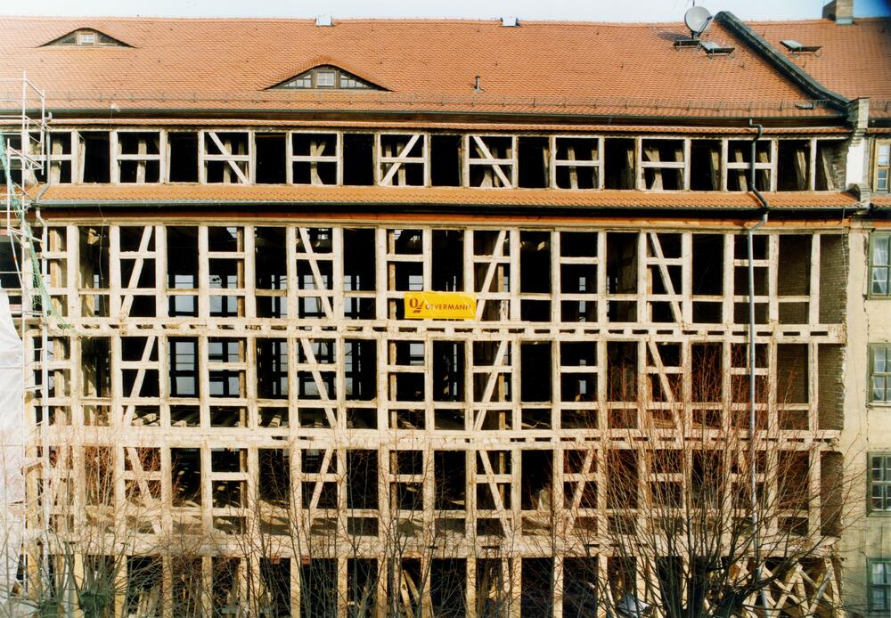 Langes Haus, Franckesche Stiftungen, alt 