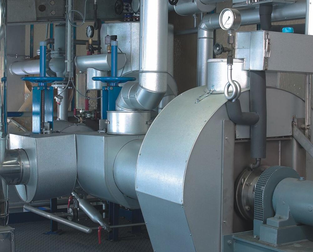 Heissdampf-Fasertrockner 