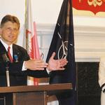 Brickwedde, Dr.-Ing. E. h. Fritz und Elzbieta Sobótka, Generalkonsulin der Republik Polen, nach der Ordensverleihung 