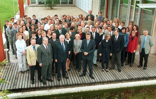 Tietmeyer, Prof. Dr. Hans und DBU-Mitarbeiter 