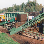 Anlage zur Zerfaserung und Kompaktierung 