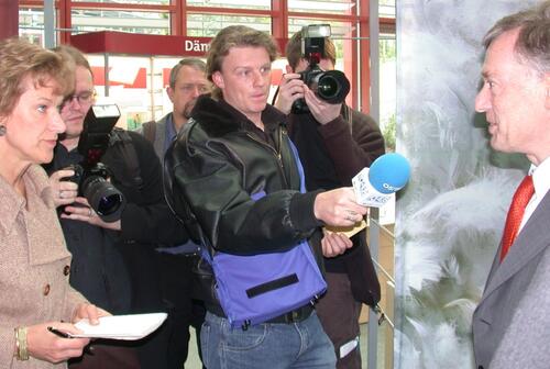 Prof. Köhler zu Gast in der DBU - Presse 