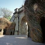 Weidenskulptur Heger Tor fertig 