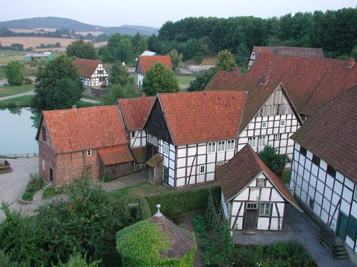 Detmold, Freilichtmuseum, Paderborner Dorf 