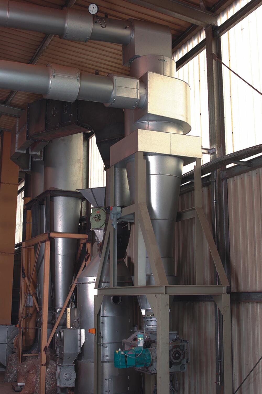 Heißdampf-Fasertrockner 