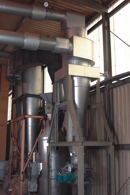 Heißdampf-Fasertrockner 