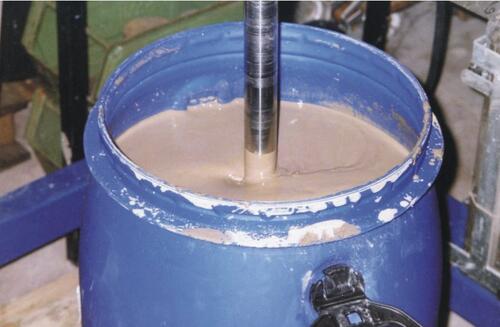 Bentonitsuspensionen 