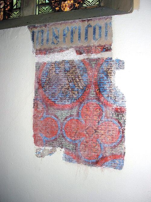 Dinklage, freigelegte Ausmalungen 