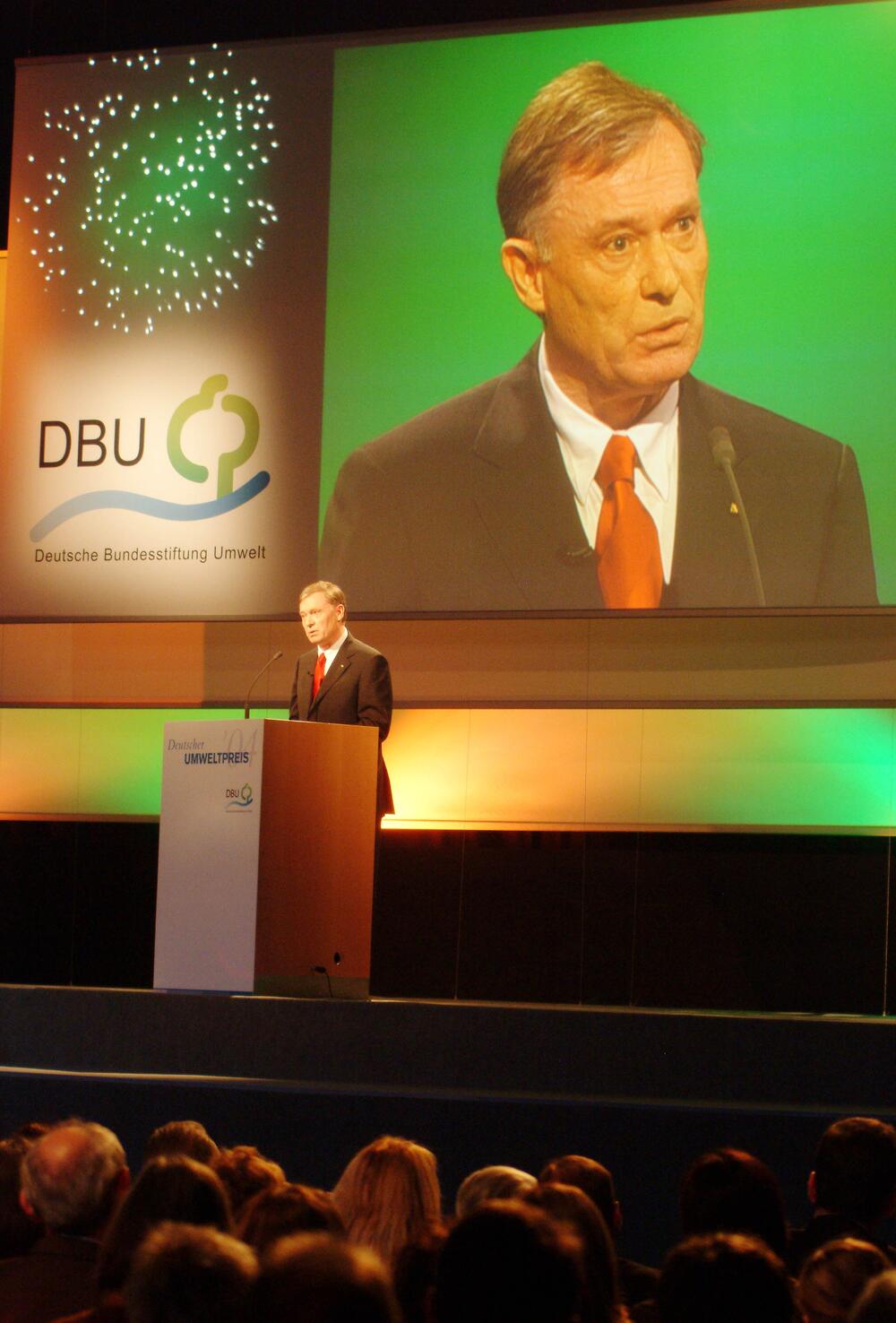 Festakt Umweltpreis 2004 Köhler 