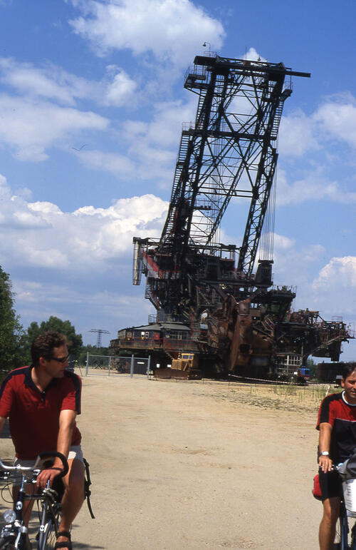 Förderbrücke für den Braunkohletagebau &copy; DBU