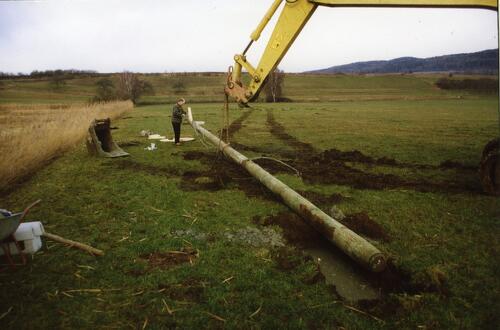 MUNA 2002 Franz Beer Nisthilfe Weißstörche &copy; BUND-Markdorf