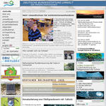 Screenshot www.dbu.de 