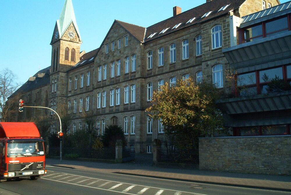 Angelaschule Osnabrück, Außenansicht 