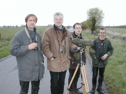Ein Team des Birdrace-Wettbewerbs &copy; Archiv Nottmeyer-Linden