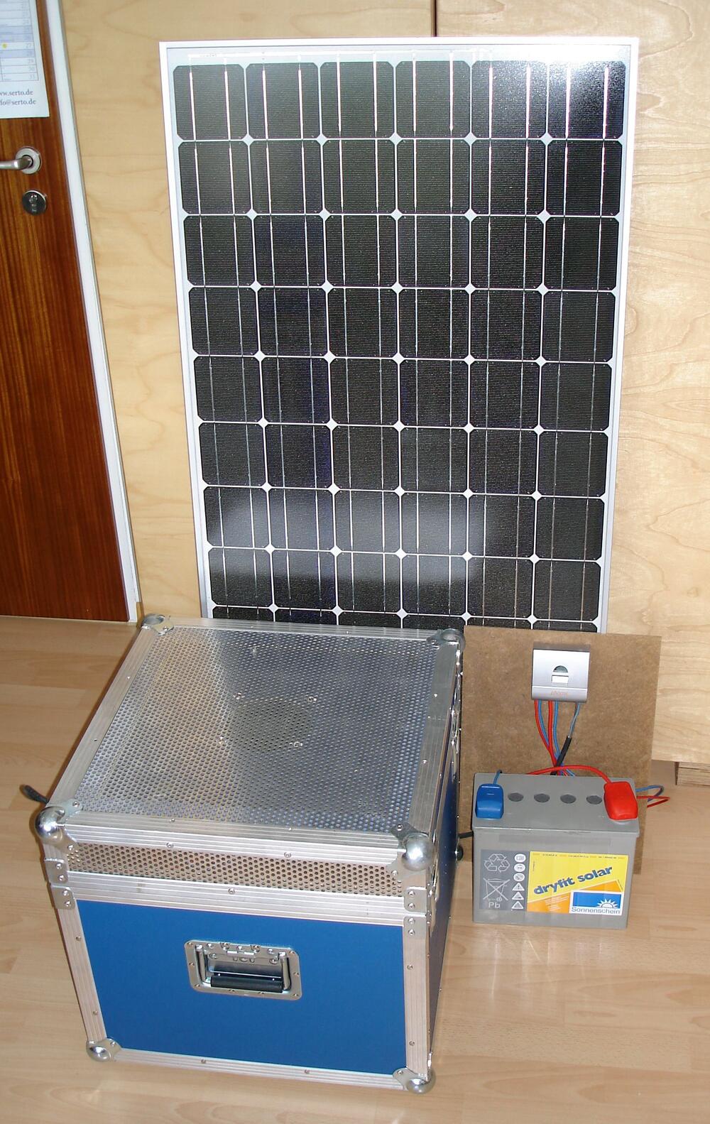 Solar-Kühlbox 