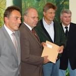 Übergabe Bewilligung Kellerwald-Edersee 