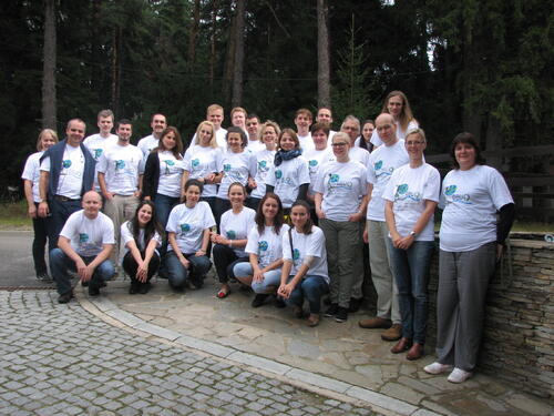 Gruppenfoto Internationaler Alumni-Workshop 2014 in Bulgarien 