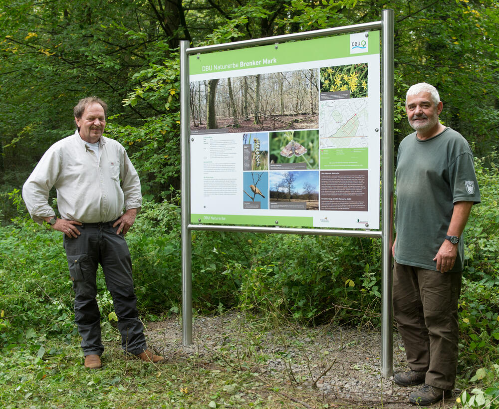 Infotafel Brenker Mark © Bundesforstbetrieb Rhein-Weser