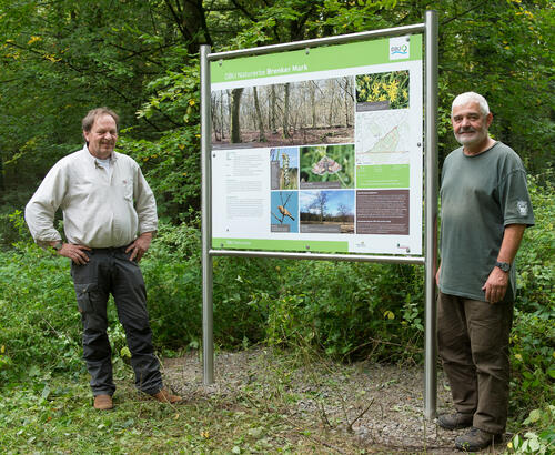 Infotafel Brenker Mark © Bundesforstbetrieb Rhein-Weser