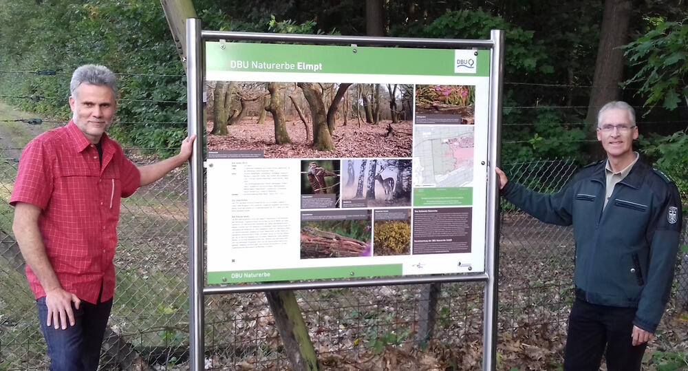 Infotafeln Elmpt © Bundesforstbetrieb Rhein-Weser