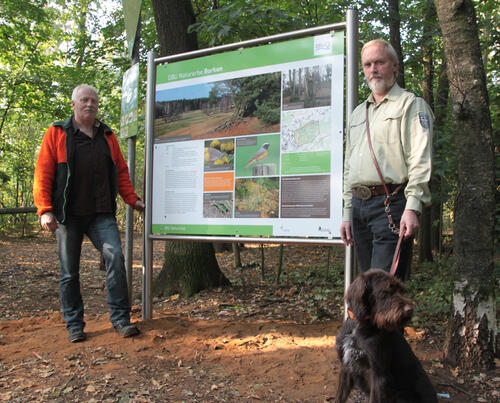Infotafeln Borken © Bundesforstbetrieb Rhein-Weser