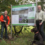 Infotafel Weißen Venn-Geisheide © Bundesforstbetrieb Rhein-Weser