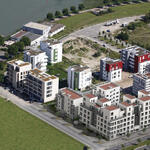 Wohnungsgebäude aus recyceltem Beton in Ludwigshafen 