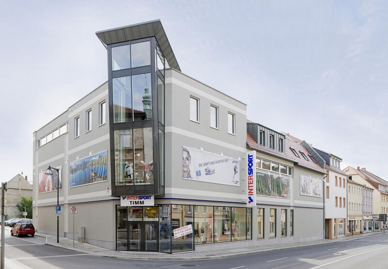 Geschäftsgebäude in Passivhausbauweise 