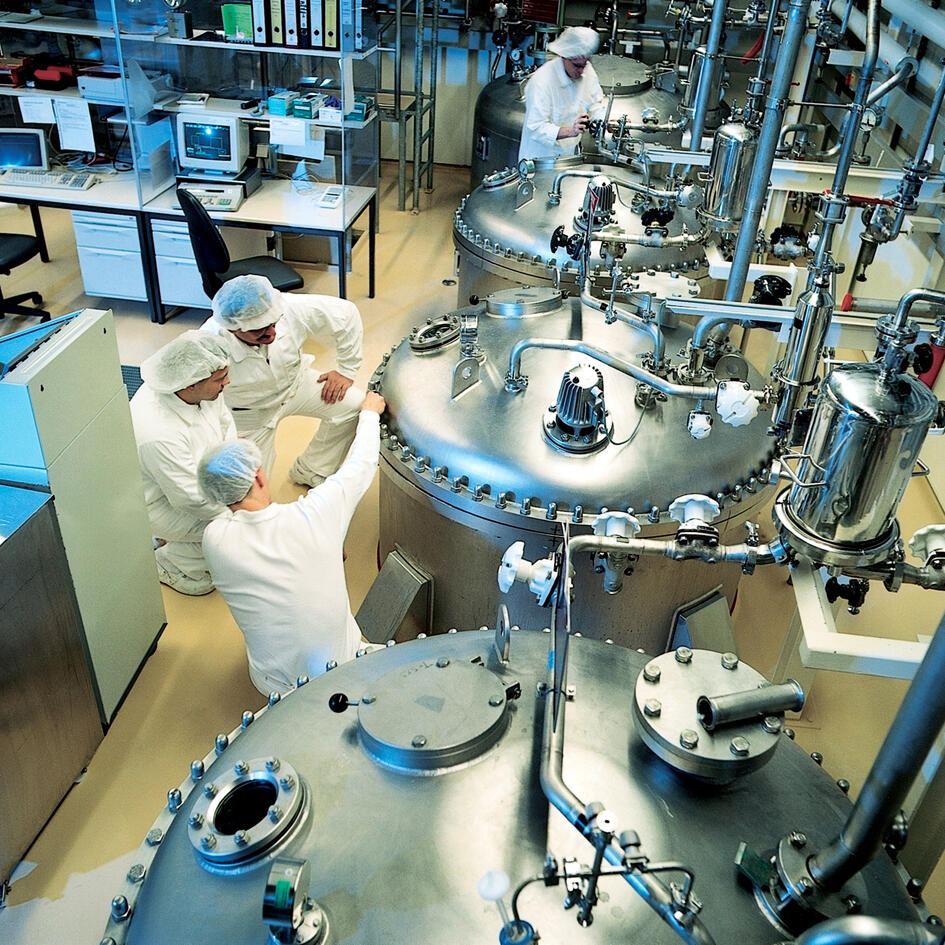 Energie- und ressourceneffiziente Antibiotikaproduktion 