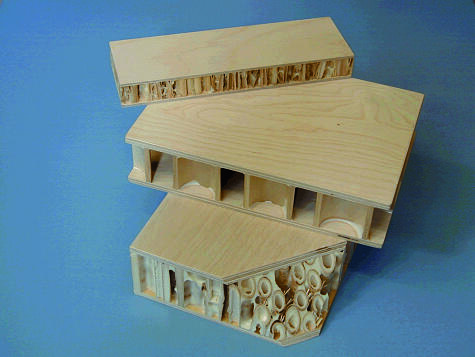 Sustainable elements from re-growing raw materials 