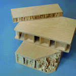 Sustainable elements from re-growing raw materials 