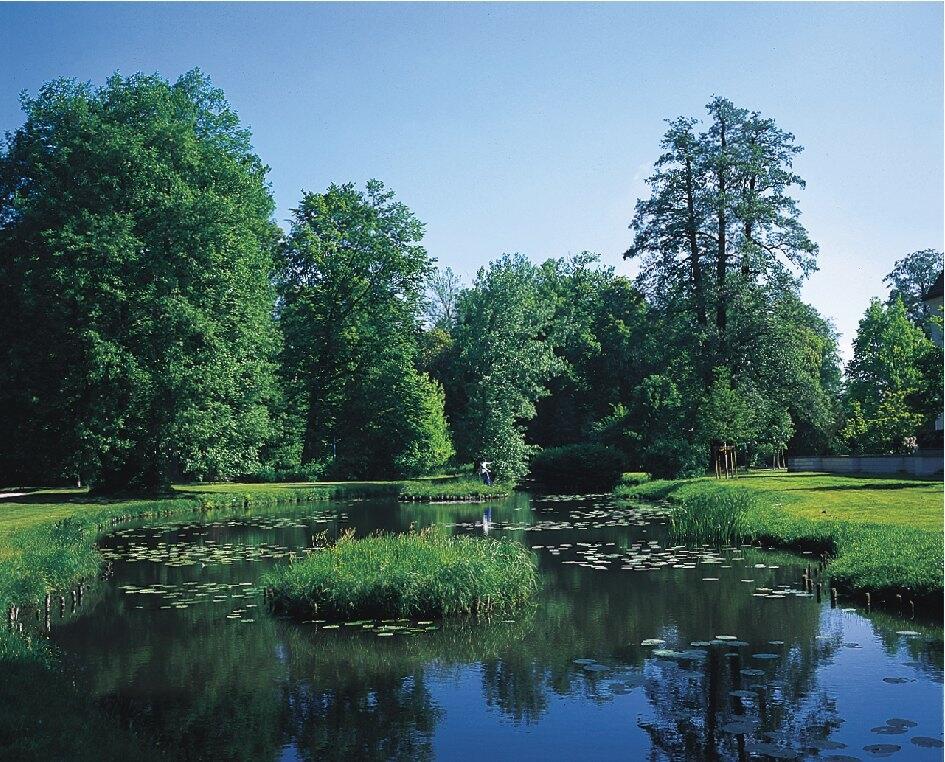English landscape architecture in the Branitz Park 