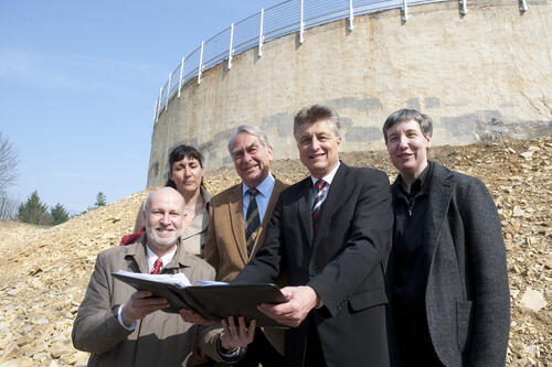 Wasserhochbehälter/Westerberg/OS &copy; Uwe Lewandowski