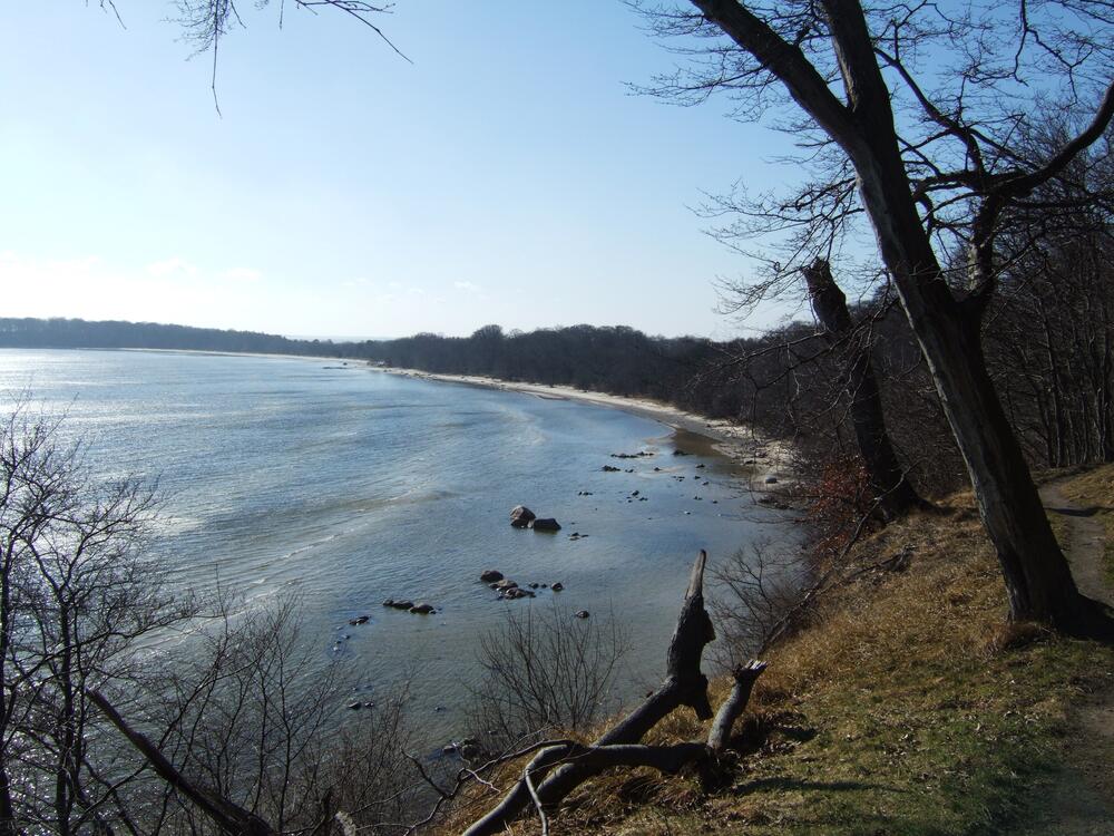 Strandperspektive Insel Vilm 