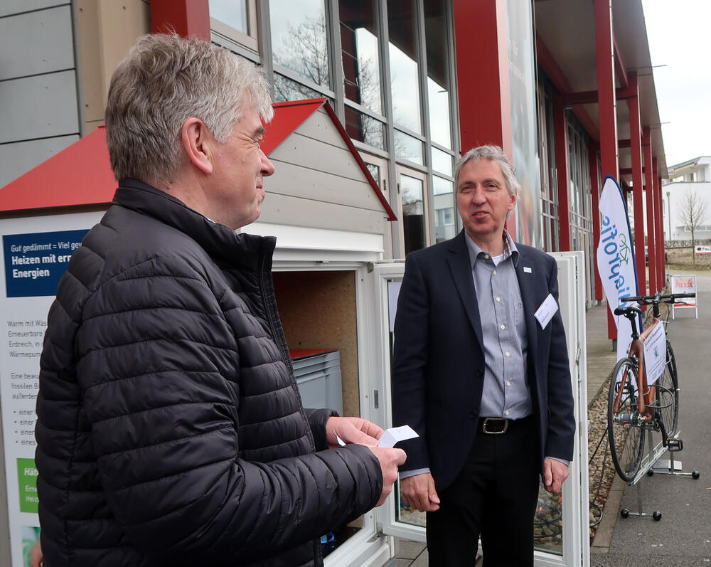 Bekanntgabe Preisträger Eisblockwette 