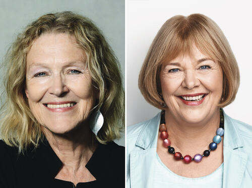 DBU-Kuratoriumsmitglieder Sylvia Kotting-Uhl (li.) und Bettina Hagedorn &copy; Kotting-Uhl/ © Benno Kraehahn