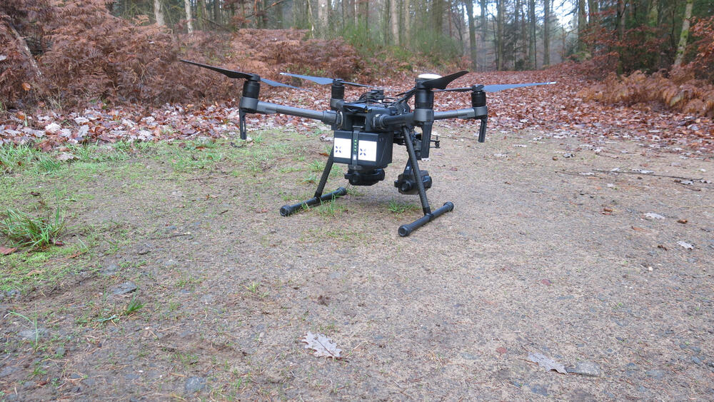 Drohne © FAWF/Landesforsten RLP