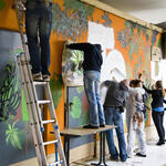 Grafitti - Weil wir es wert sind! &copy; OroVerde Tropenwaldstiftung
