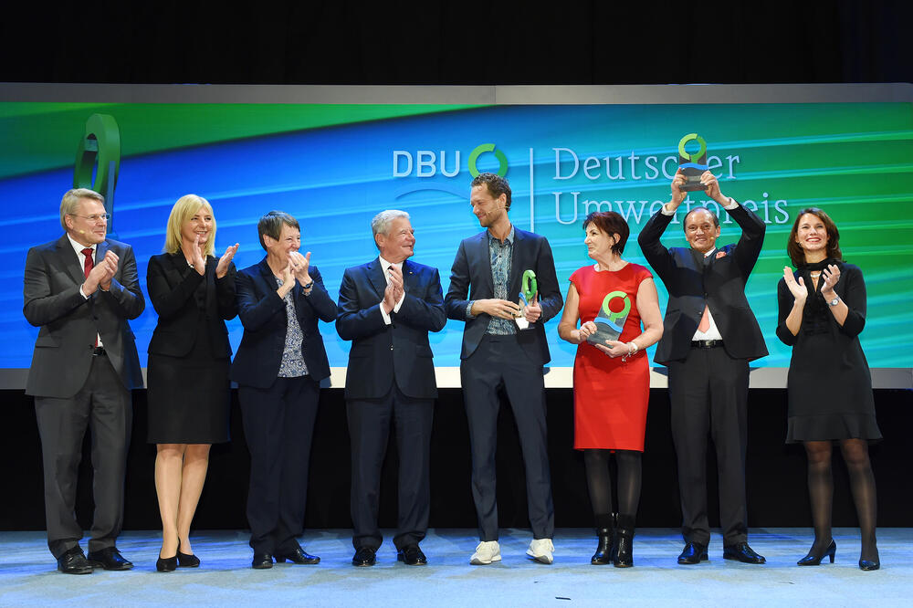 Umweltpreisverleihung © DBU/Peter Himsel