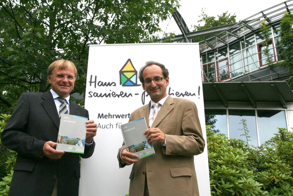 Jahresbericht 2006: Prof. Dr. Werner Wahmhoff und Michael Dittrich 