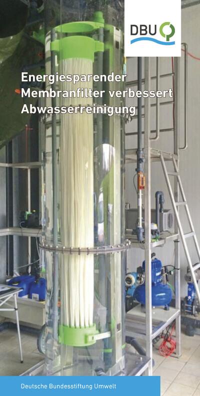 Energiesparender Membranfilter verbessert Abwasserreinigung