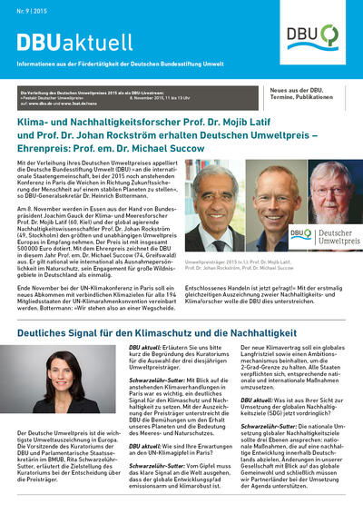 DBU aktuell Nr. 09, 2015
