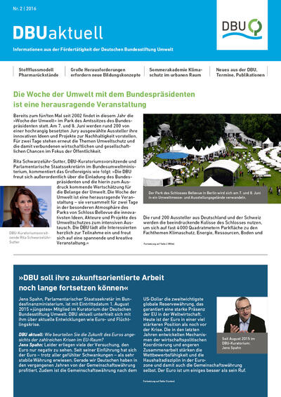 DBU aktuell Nr. 2, 2016