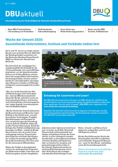 DBU aktuell Nr. 01, 2020