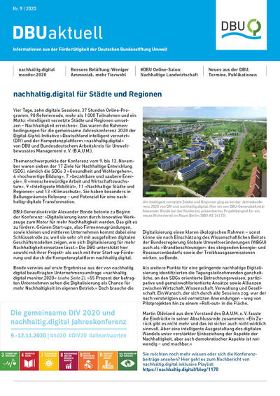 DBU aktuell Nr. 09, 2020