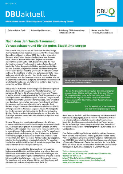 DBU aktuell Nr. 07, 2018