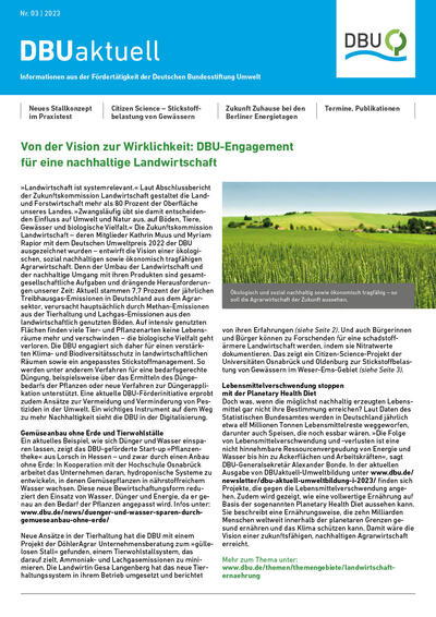 DBU aktuell. Nr. 3, 2023