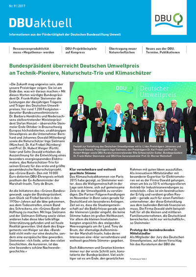 DBU aktuell Nr. 09, 2017