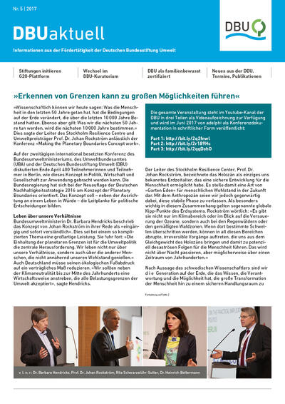 DBU aktuell Nr. 05, 2017